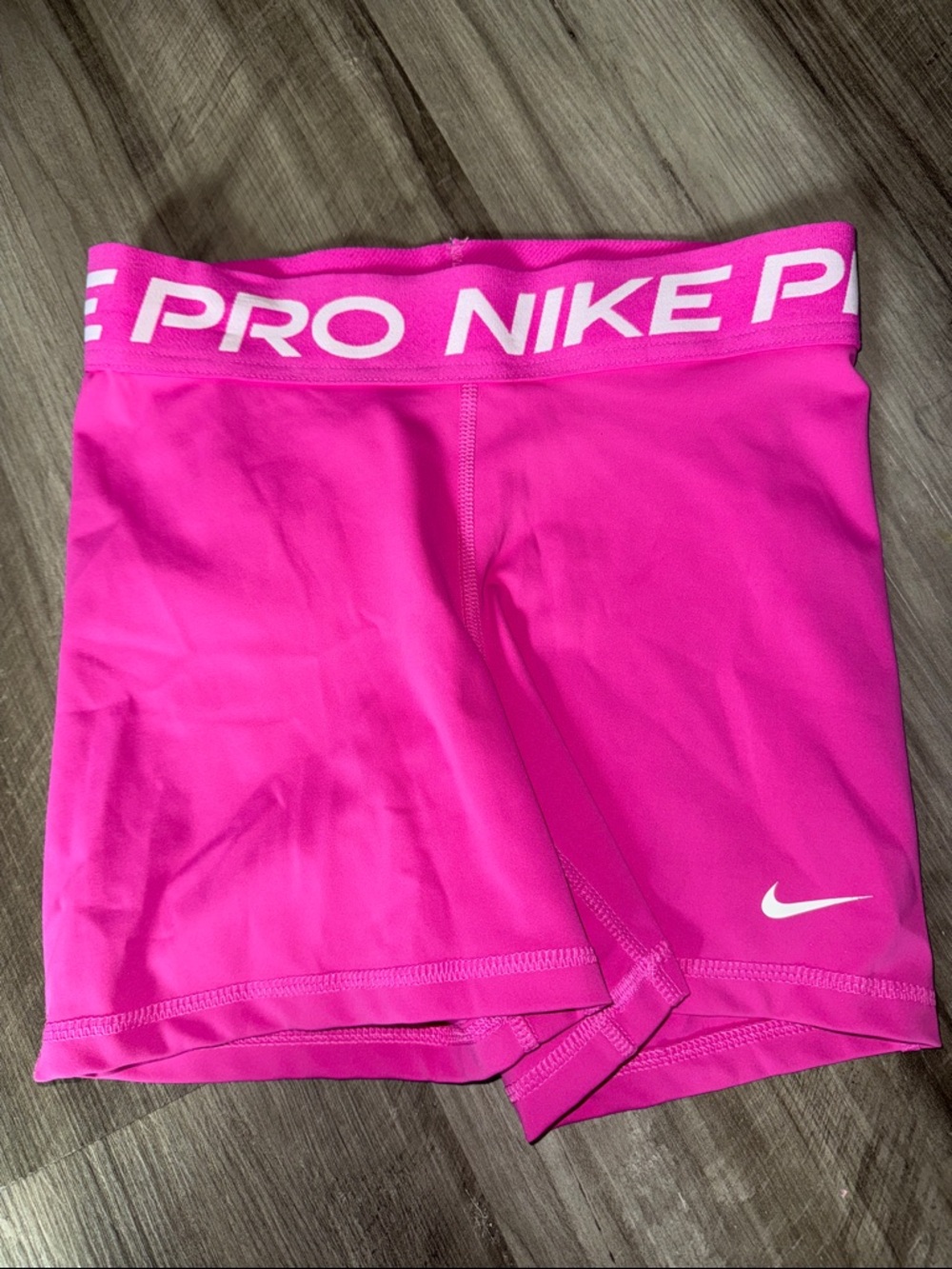 Nike Pro small pink shorts womens athletic cheer soccer volleyball gym workout
